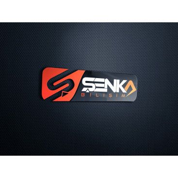 ŞENKA BİLİŞİM LOGOSUNU ARIYOR yarışmasına tasarımcı Grafiksir™ tarafından sunulan  tasarım 