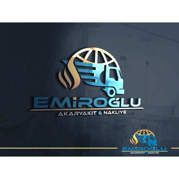 Akaryakıt ve Nakliye Şirketi Logosu yarışmasına tasarımcı eseroloji tarafından sunulan  tasarım 