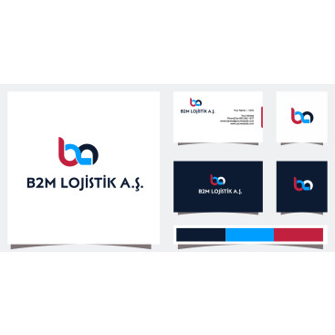 Lojistik şirketi kurumsal+logo  yarışmasına tasarımcı Graffin_Bey tarafından sunulan  tasarım