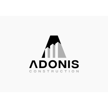 Adonis Construction Logo Tasarımı yarışmasına tasarımcı MS™ tarafından sunulan  tasarım 