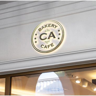 Amerika'da bakery cafe aciyoruz yarışmasına tasarımcı AyhaNN™ tarafından sunulan  tasarım 
