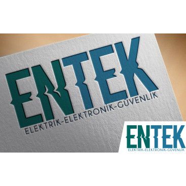 elektironik firma logosu yarışmasına tasarımcı enesguldali tarafından sunulan  tasarım 