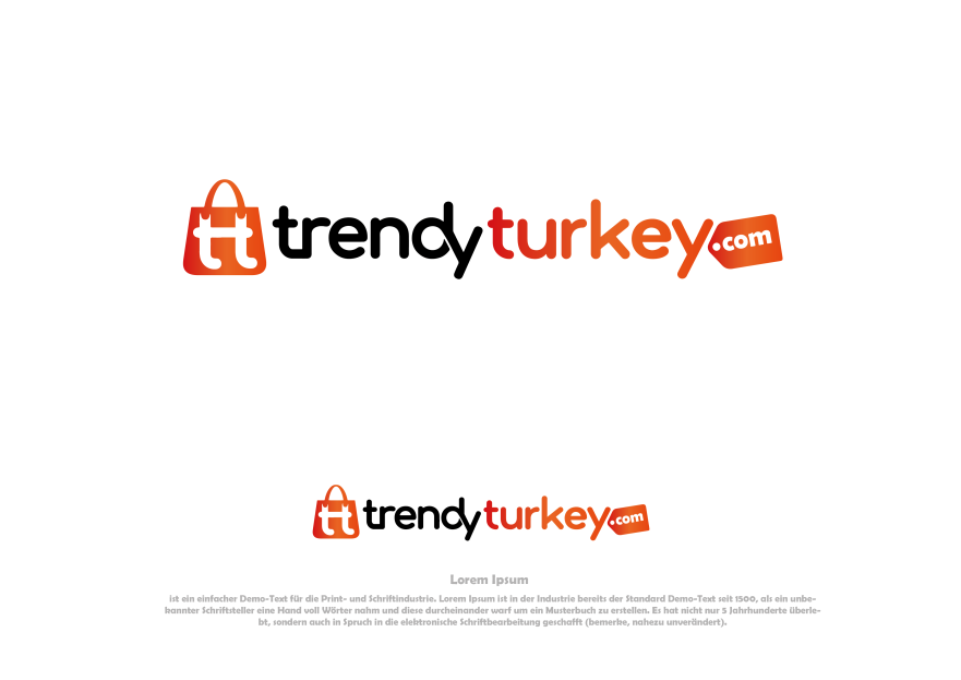 Trendy Turkey Kurumsal Logo Calismasi yarışmasına tasarımcı Kalzeno tarafından sunulan  tasarım 