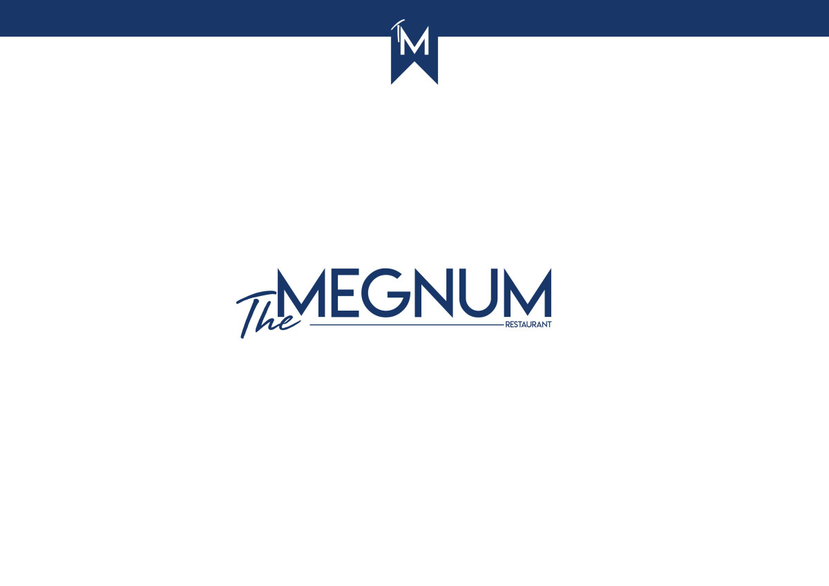 Tasarlayan hilalcabas-The Megnum Restoranı İçin Logo Tasarım.
