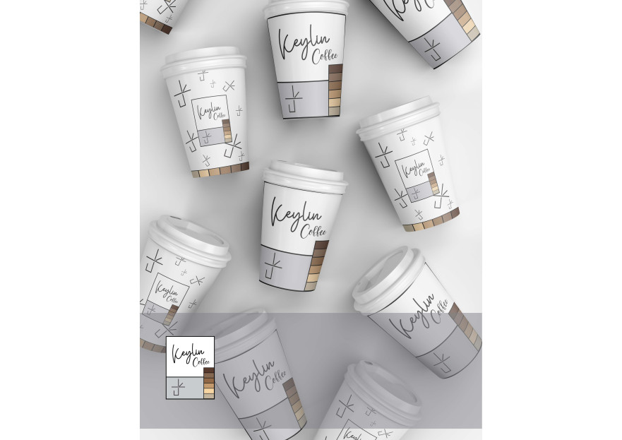 Coffee Logo tasarim yarışmasına tasarımcı mugeel1 tarafından sunulan  tasarım 