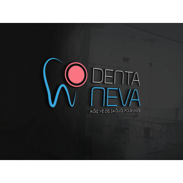 Diş kliniği için logo tasarımı yarışmasına tasarımcı SedaOzgee  tarafından sunulan  tasarım 