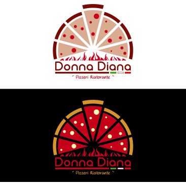 pizza restoranim icin logo tasarimi yarışmasına tasarımcı erdincokulmus tarafından sunulan  tasarım 