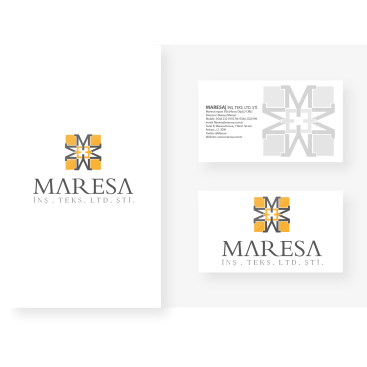 İNŞAAT FİRMAMIZA LOGO VE KARTVİZİT yarışmasına tasarımcı Kalem tarafından sunulan  tasarım 