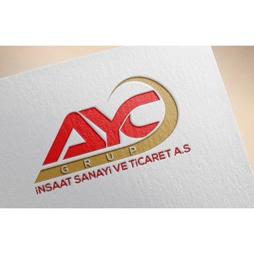 AYC Grup için logo tasarım yarışması yarışmasına tasarımcı wAres tarafından sunulan  tasarım 