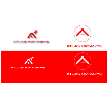 Atlas Kırtasiye yeni logosunu arıyor  yarışmasına tasarımcı rAksa tarafından sunulan  tasarım 