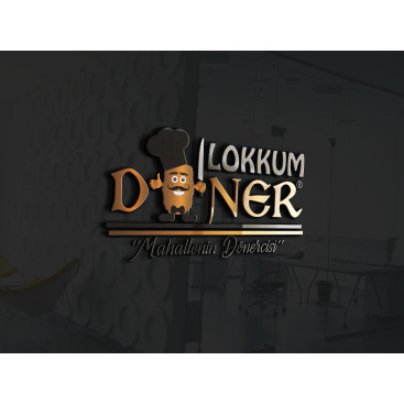 LOKKUM DÖNER LOGO TASARIMI yarışmasına tasarımcı GhostSpy tarafından sunulan  tasarım 