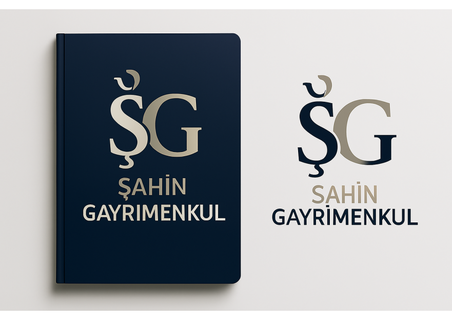 Şahin Gayrimenkul Logo + Kurumsal Kimlik yarışmasına tasarımcı inanç doğan tarafından sunulan  tasarım 