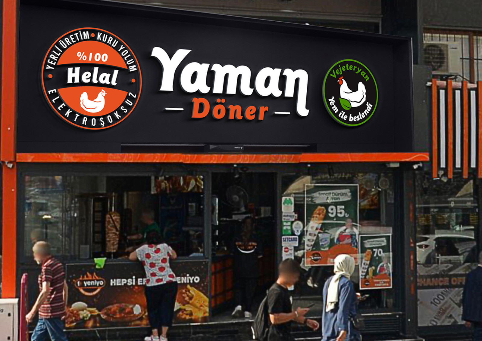 Tasarlayan grfkismail-Kuru Yolum Helal Tavuk Döner Markası 