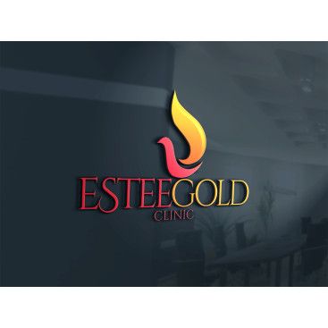 Estetik clinic merkezimize logo yarışmasına tasarımcı TARIKca tarafından sunulan  tasarım 