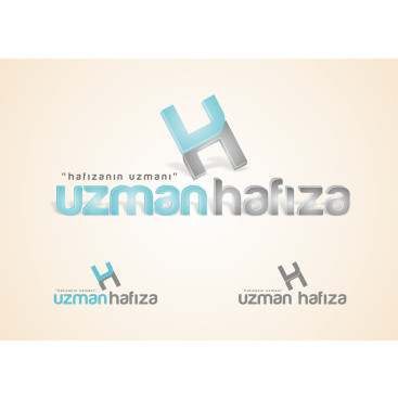 Uzman Hafıza Logo ve Amblem Çalışması yarışmasına tasarımcı DeRoza Studio tarafından sunulan  tasarım 