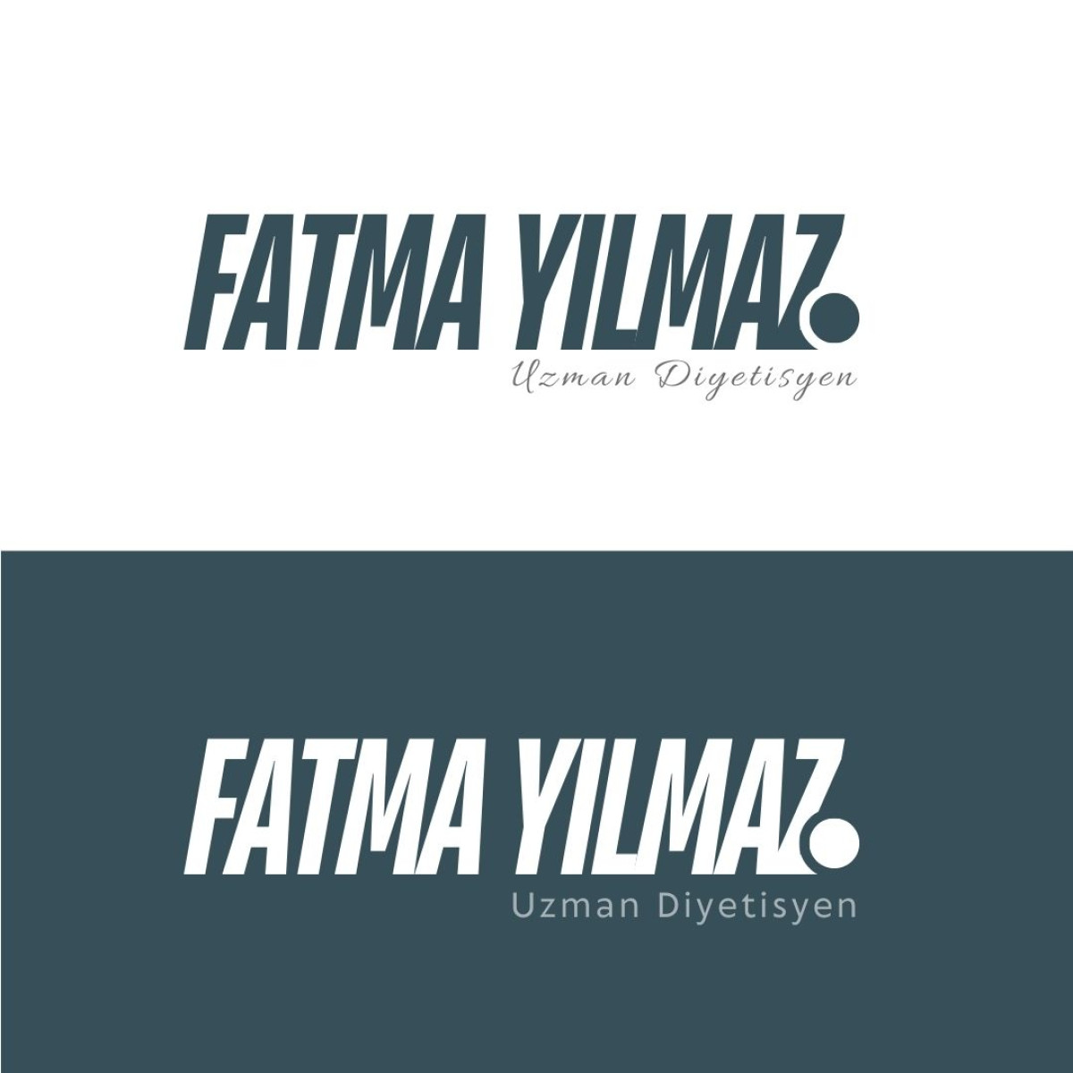 Tasarlayan logotasarımı-Uzman Diyetisyen Fatma Yılmaz