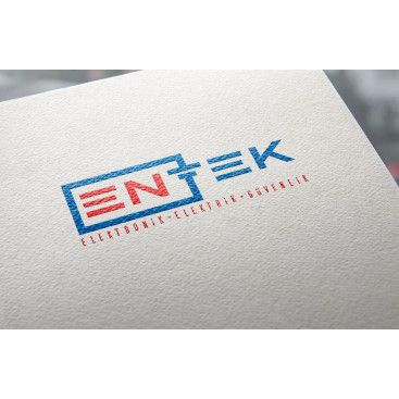 elektironik firma logosu yarışmasına tasarımcı hattori hanzo® tarafından sunulan  tasarım 