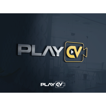 Videolu CV platformu için logo tasarımı yarışmasına tasarımcı GCLONR tarafından sunulan  tasarım 