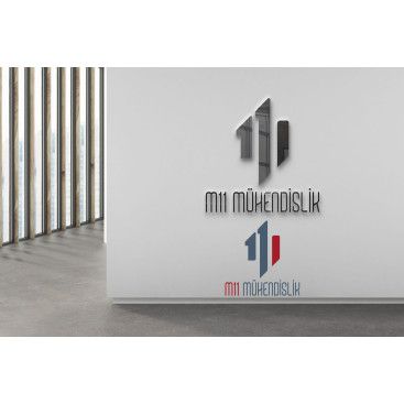 M11 MÜH LOGO VE KURUMSAL  yarışmasına tasarımcı myben design tarafından sunulan  tasarım 
