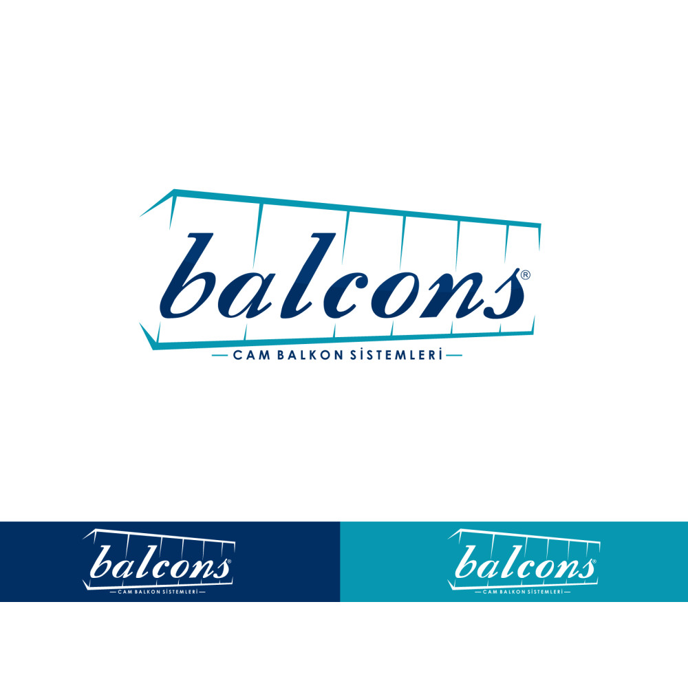 Türkiyenin cam balkon logosu yarışmasına grfkismail tarafından girilen tasarım