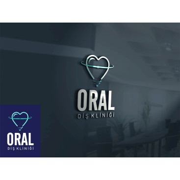 Oral Diş Kliniği - Logo Tasarımı yarışmasına tasarımcı Zeus.91 tarafından sunulan  tasarım 