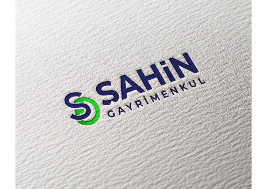 Şahin Gayrimenkul Logo + Kurumsal Kimlik yarışmasına tasarımcı pinkselldesign tarafından sunulan  tasarım 