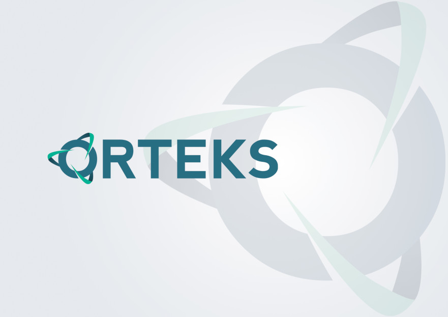 Orteks Logo yarışmasına tasarımcı Hello tarafından sunulan  tasarım 