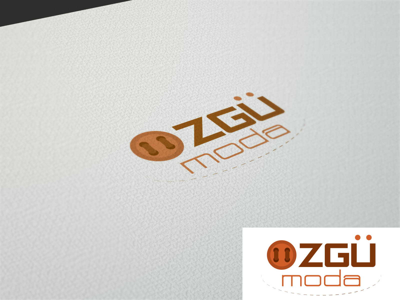 Tasarlayan Tolga-Özgü moda logo tasarım