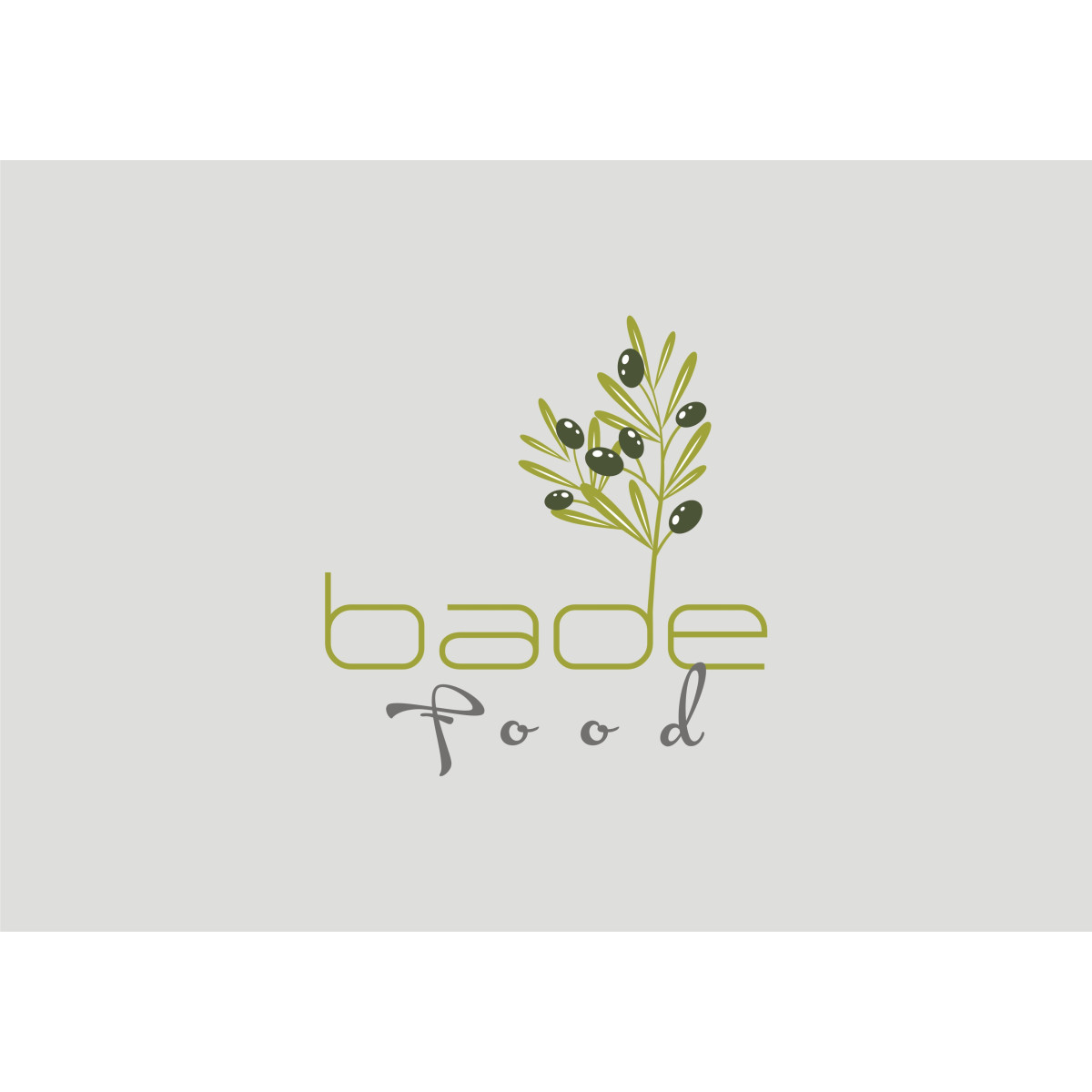 BADE FOOD  firması için Logo 