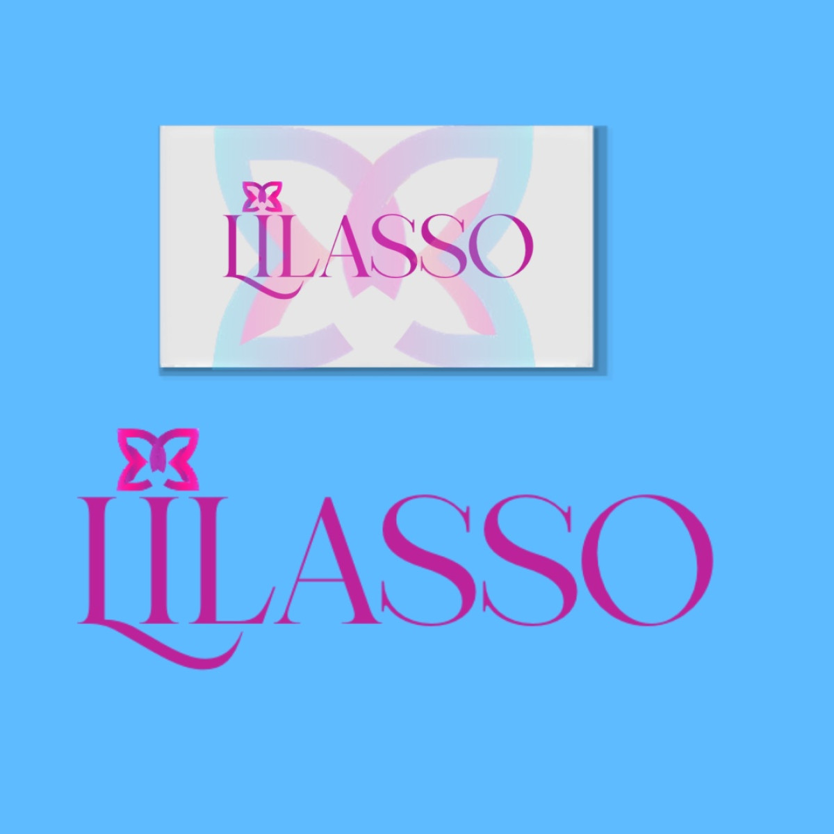 Tasarlayan muka production-''LİLASSO'' MARKASI İÇİN LOGO-KARTVİZİT