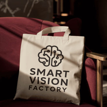 Smart Vision Factory için Logo Tasarımı yarışmasına tasarımcı Mell tarafından sunulan  tasarım