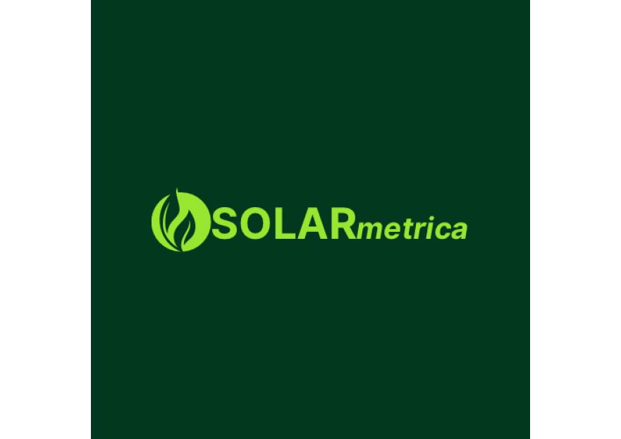 solarmetrica.com İçin Yenilikçi Logo yarışmasına tasarımcı sameturkyilmaz tarafından sunulan  tasarım 