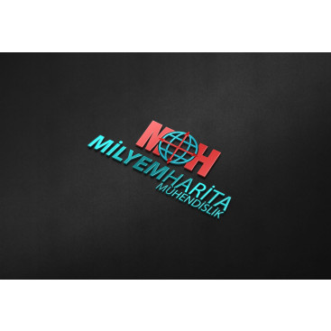 Harita Mühendislik Şirketi için LOGO yarışmasına tasarımcı BilalKoc tarafından sunulan  tasarım 