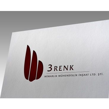 3 RENK MİMARLIK LOGO TASARIMI yarışmasına tasarımcı CBDesign tarafından sunulan  tasarım 