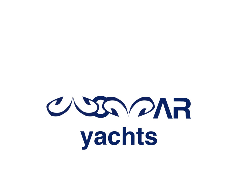 Yeni kurulan yat imalat firmamıza logo yarışmasına tasarımcı muka production tarafından sunulan  tasarım 