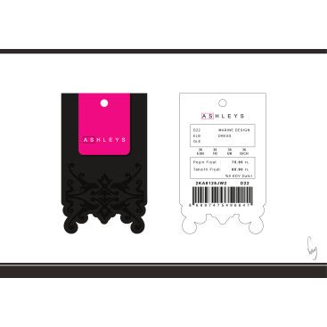 BAYAN GİYİM ÜRÜNLERİNE  ETİKET İSTİYORUZ yarışmasına tasarımcı volkanKocaman tarafından sunulan  tasarım 