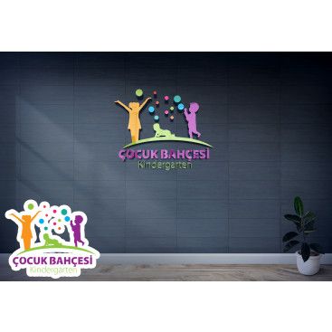 Kres gündüz cocuk bakimevi icin logo  yarışmasına tasarımcı jmedia tarafından sunulan  tasarım 