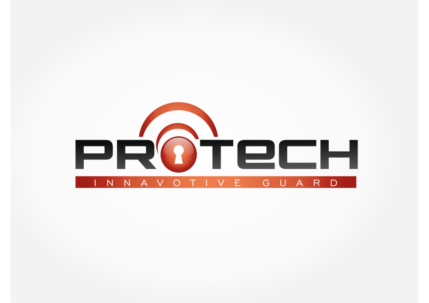 Protech Güvenlik Logo-amblem tasarımı yarışmasına tasarımcı ELORA DESIGN tarafından sunulan  tasarım 