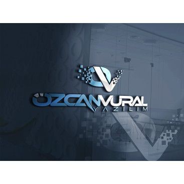 Özcan VURAL YAZILIM Yeni Logo Çalışması yarışmasına tasarımcı Grafiksir™ tarafından sunulan  tasarım 