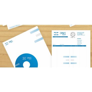 ERVE İnşaat İçin Logo+KurumsalKimlik yarışmasına tasarımcı dreamfairy tarafından sunulan  tasarım 