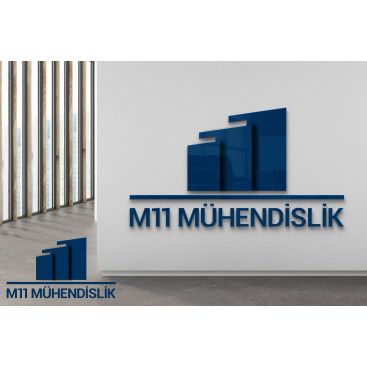 M11 MÜH LOGO VE KURUMSAL  yarışmasına tasarımcı merter tarafından sunulan  tasarım 
