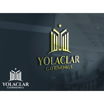 Gayrimenkul logo ve kartvizit tasarımı yarışmasına tasarımcı wAres tarafından sunulan  tasarım 
