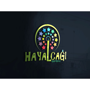 Anaokulu Logosu yarışmasına tasarımcı hbgrafik tarafından sunulan  tasarım 