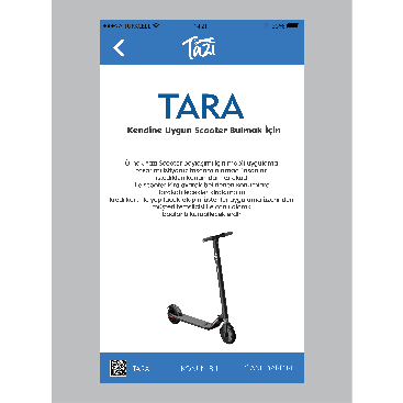 SCOOTER PAYLAŞIM SİSTEMİNE TASARIM yarışmasına tasarımcı Thomas Bewick tarafından sunulan  tasarım 