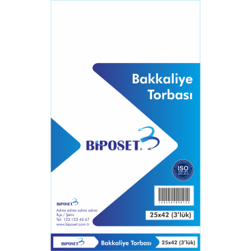 BAKKALİYE TORBASI  DIŞ AMBALAJ TASARIMI yarışmasına tasarımcı ErcanH tarafından sunulan  tasarım 