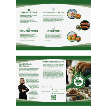 Wunschtablett Broşür yarışmasına tasarımcı cutiepiee.1 tarafından sunulan  tasarım 