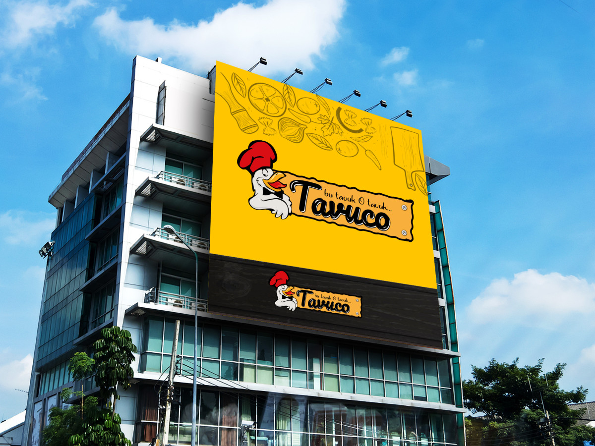 Tasarlayan designedbybaris-Restaurantımıza Dikkat Çekici Görsel