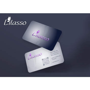 ''LİLASSO'' MARKASI İÇİN LOGO-KARTVİZİT yarışmasına tasarımcı grfkismail tarafından sunulan  tasarım