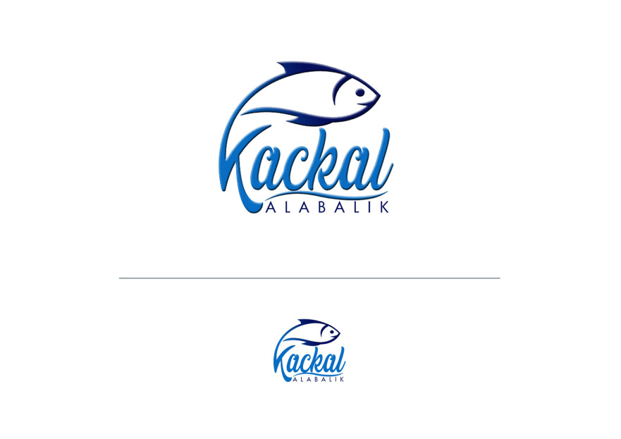 Alabalık Firması İçin Logo Tasarımı yarışmasına tasarımcı grafikodam tarafından sunulan  tasarım 