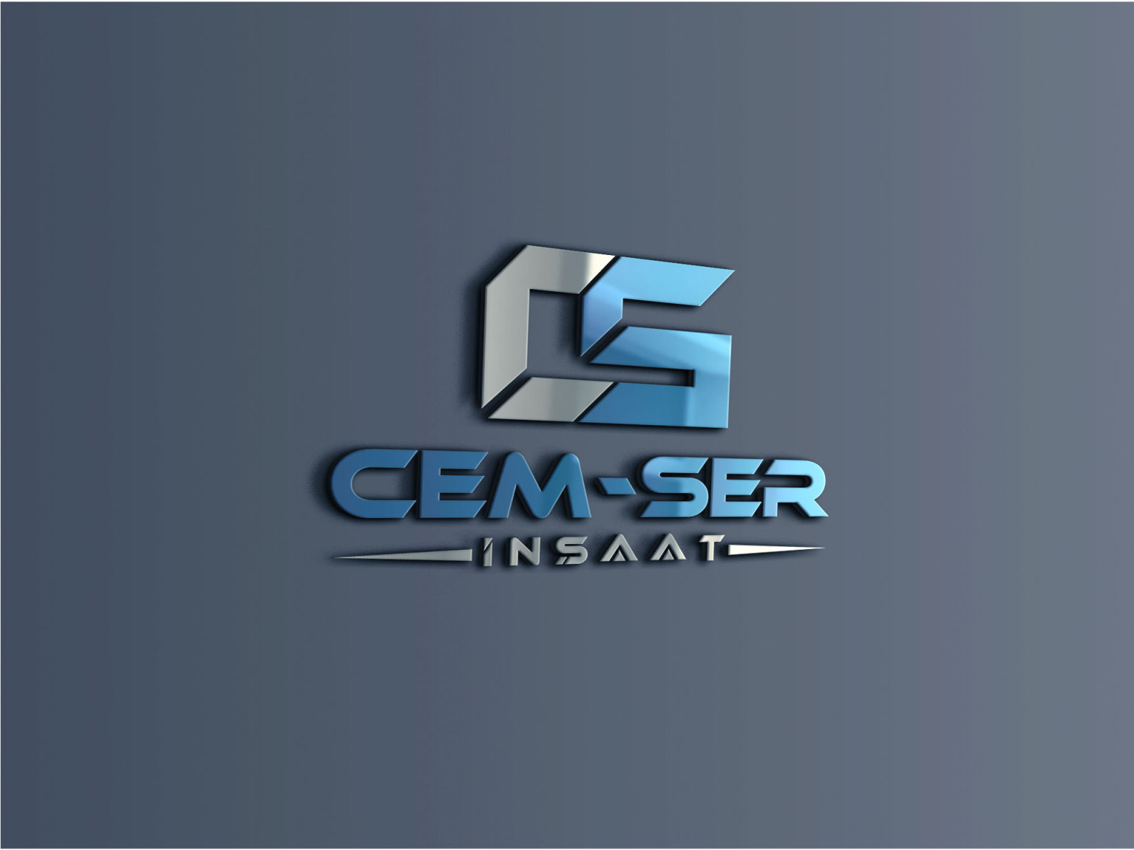 Tasarlayan GhostSpy-Cem-Ser İnşaat Logo Çalışması